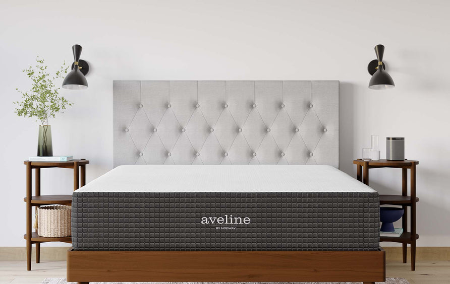 Juno 12" Memory Foam King Mattress in White