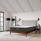 Juno 12" Memory Foam King Mattress in White
