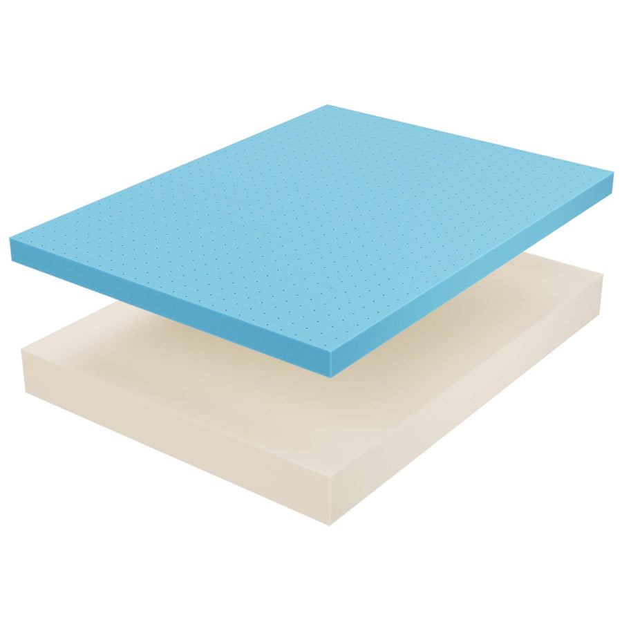 Juno 12" Memory Foam King Mattress in White