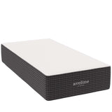 Aveline 14" Memory Foam Twin Mattress in White
