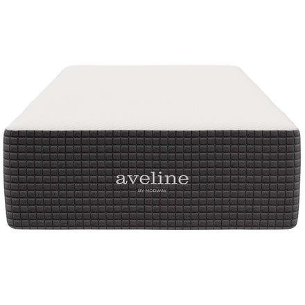 Aveline 14" Memory Foam Twin Mattress in White