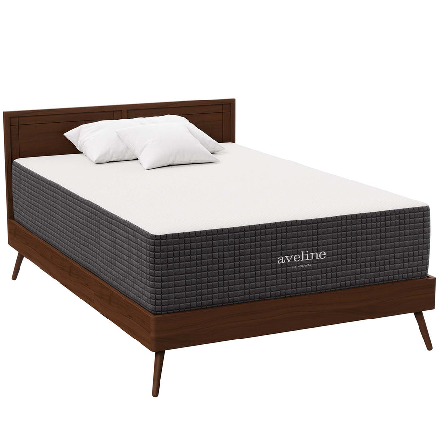 Juno 14" Memory Foam Full Mattress in White