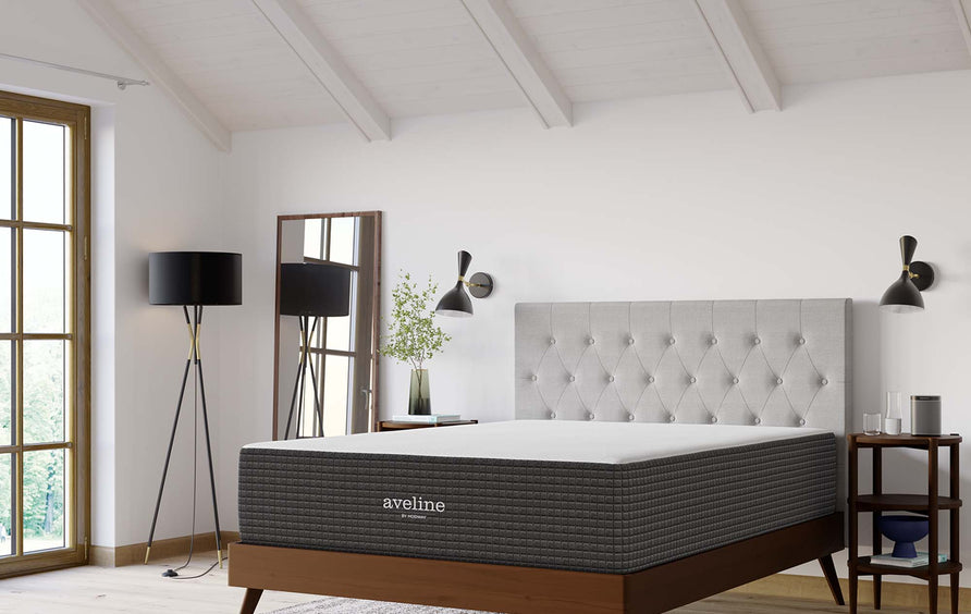 Juno 14" Memory Foam Queen Mattress in White
