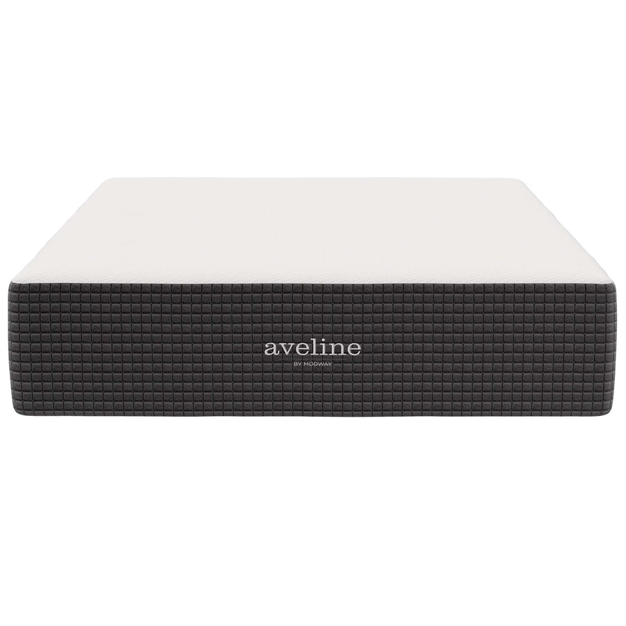 Juno 14" Memory Foam Queen Mattress in White