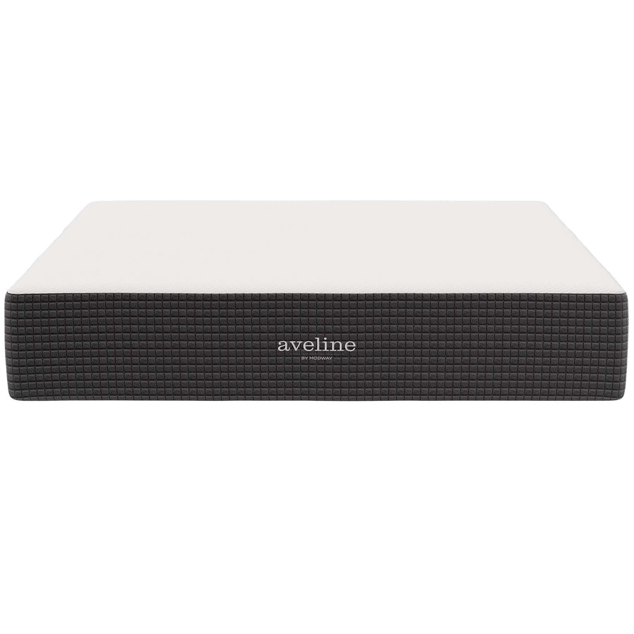 Juno 14" Memory Foam King Mattress in White