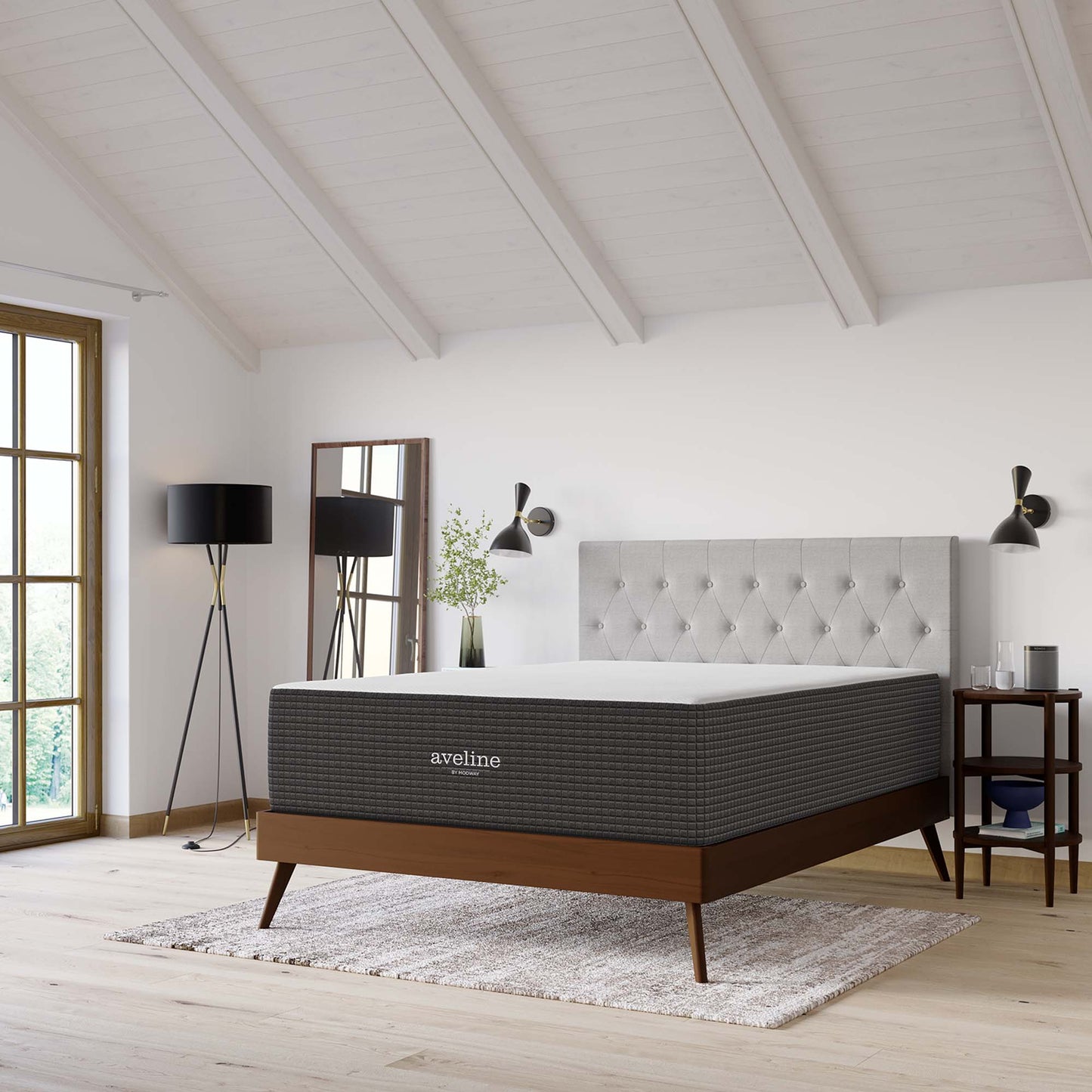 Aveline 16" Memory Foam Queen Mattress by Furniture for America