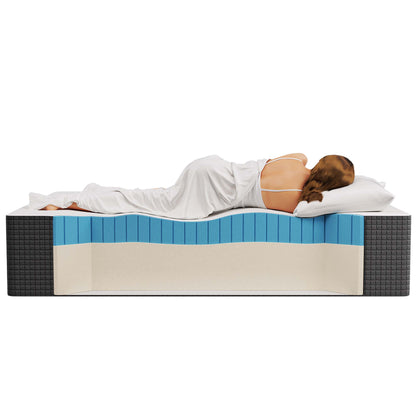 Aveline 16" Memory Foam Queen Mattress by Furniture for America