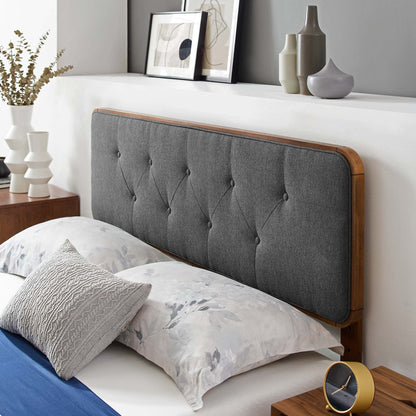 Bridgette Wood Full Platform Bed With Angular Frame by Furniture For America
