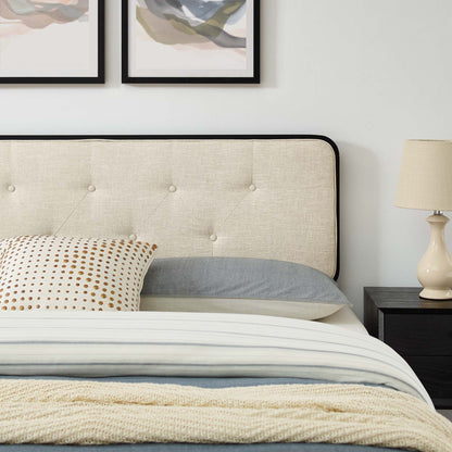 Bridgette Wood Full Platform Bed With Splayed Legs by Furniture For America