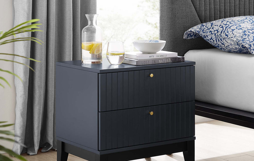 Genevieve Nightstand in Blue