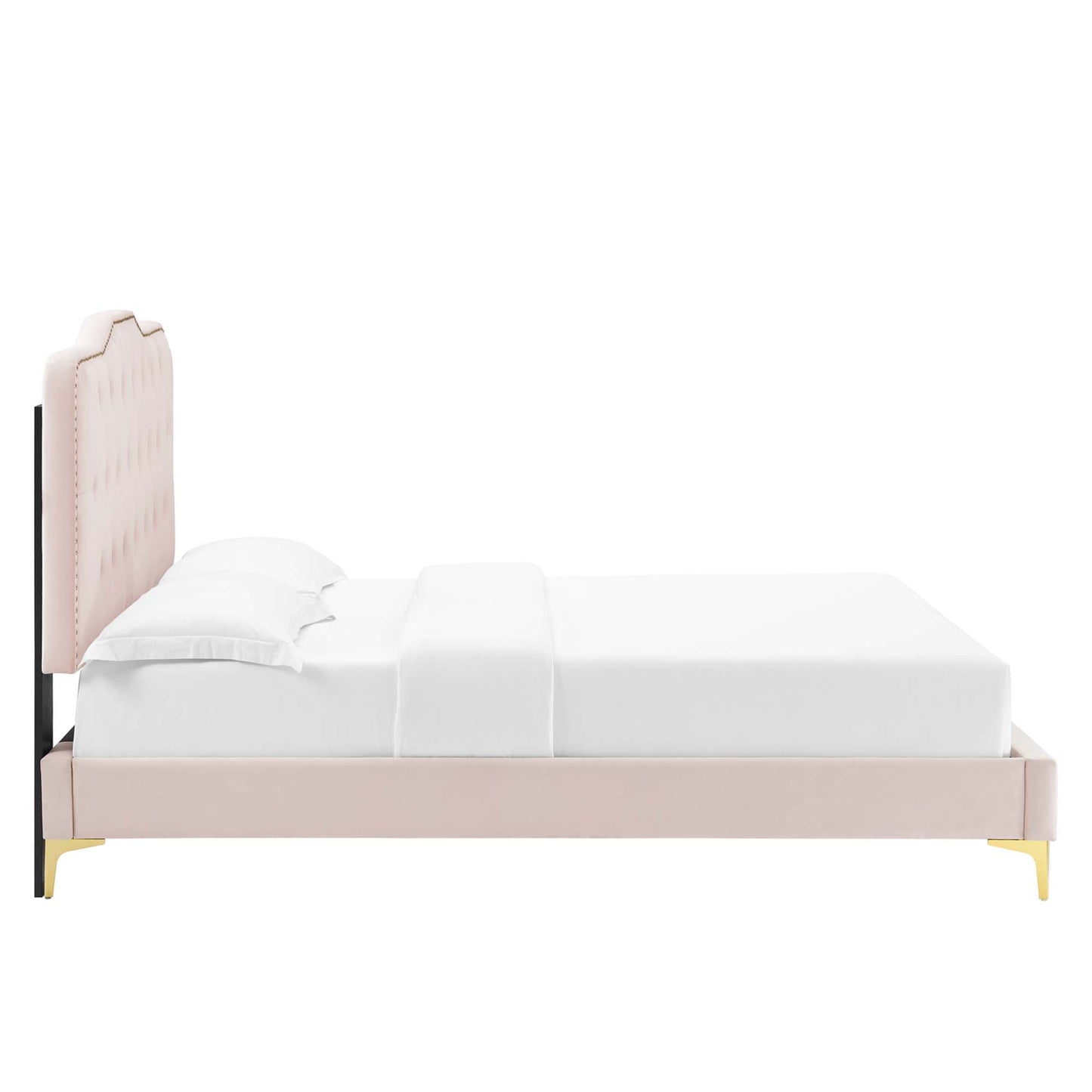 Amber Full Platform Bed by Furniture For America