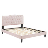 Reese Full Platform Bed in Pink