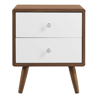 Transmit 2-Drawer Nightstand by Furniture For America