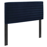 Alba Full/Queen Headboard in Midnight Blue