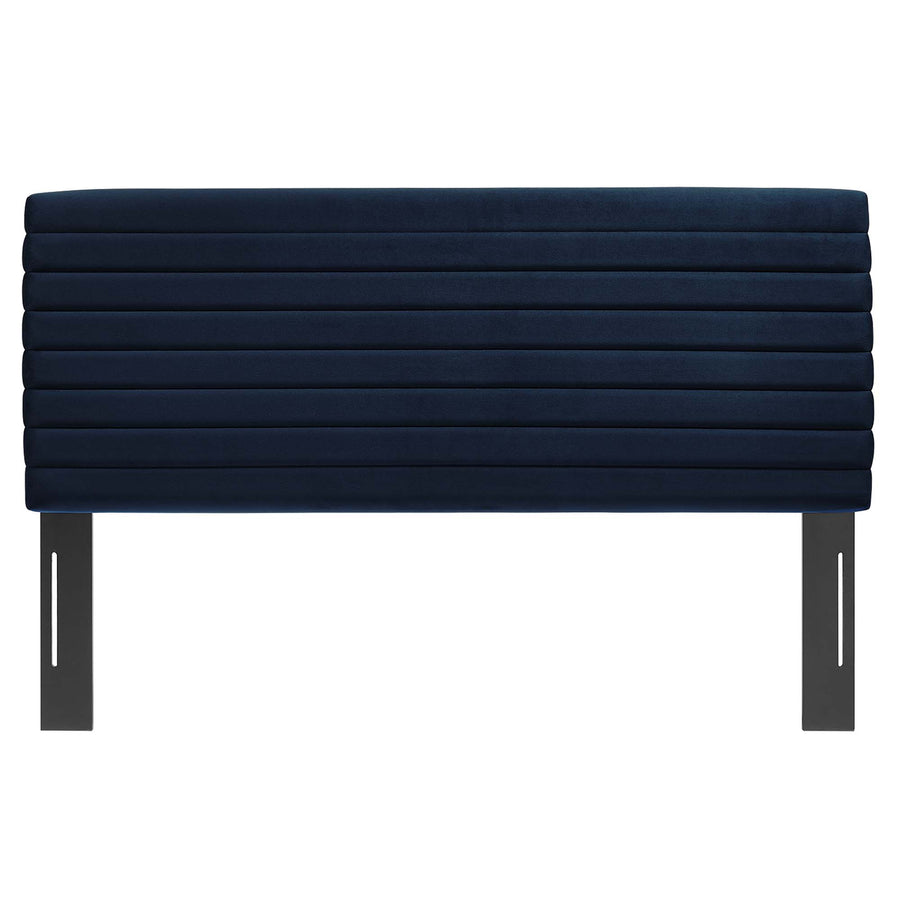 Alba Full/Queen Headboard in Midnight Blue