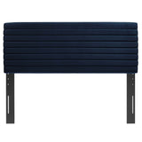 Alba Full/Queen Headboard in Midnight Blue