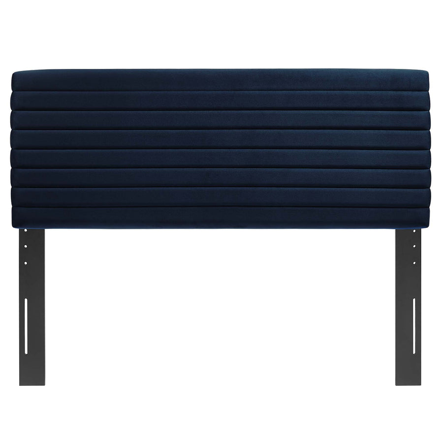 Alba Full/Queen Headboard in Midnight Blue