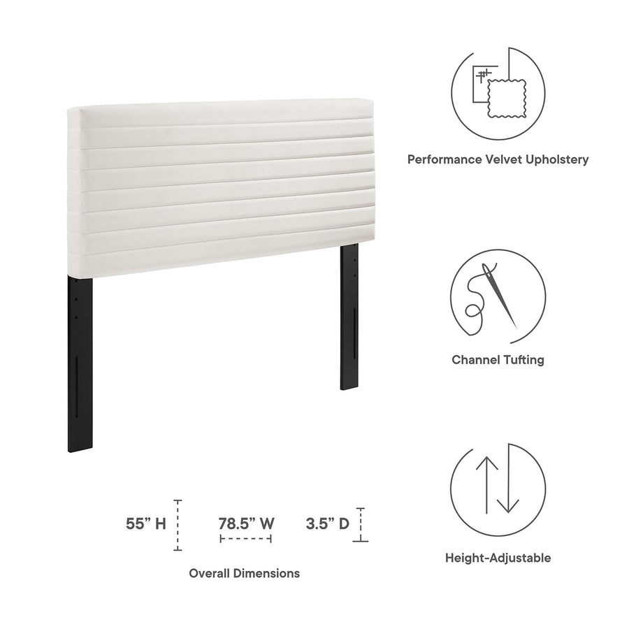 Alba Full/Queen Headboard in White