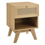 Wren 1-Drawer Nightstand in Oak