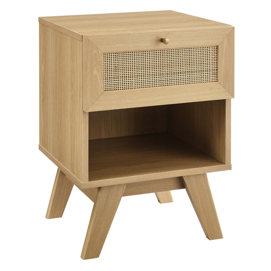 Wren 1-Drawer Nightstand in Oak