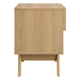 Wren 1-Drawer Nightstand in Oak
