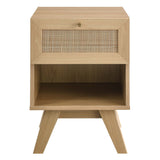 Wren 1-Drawer Nightstand in Oak
