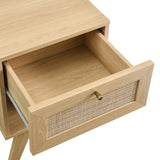 Wren 1-Drawer Nightstand in Oak