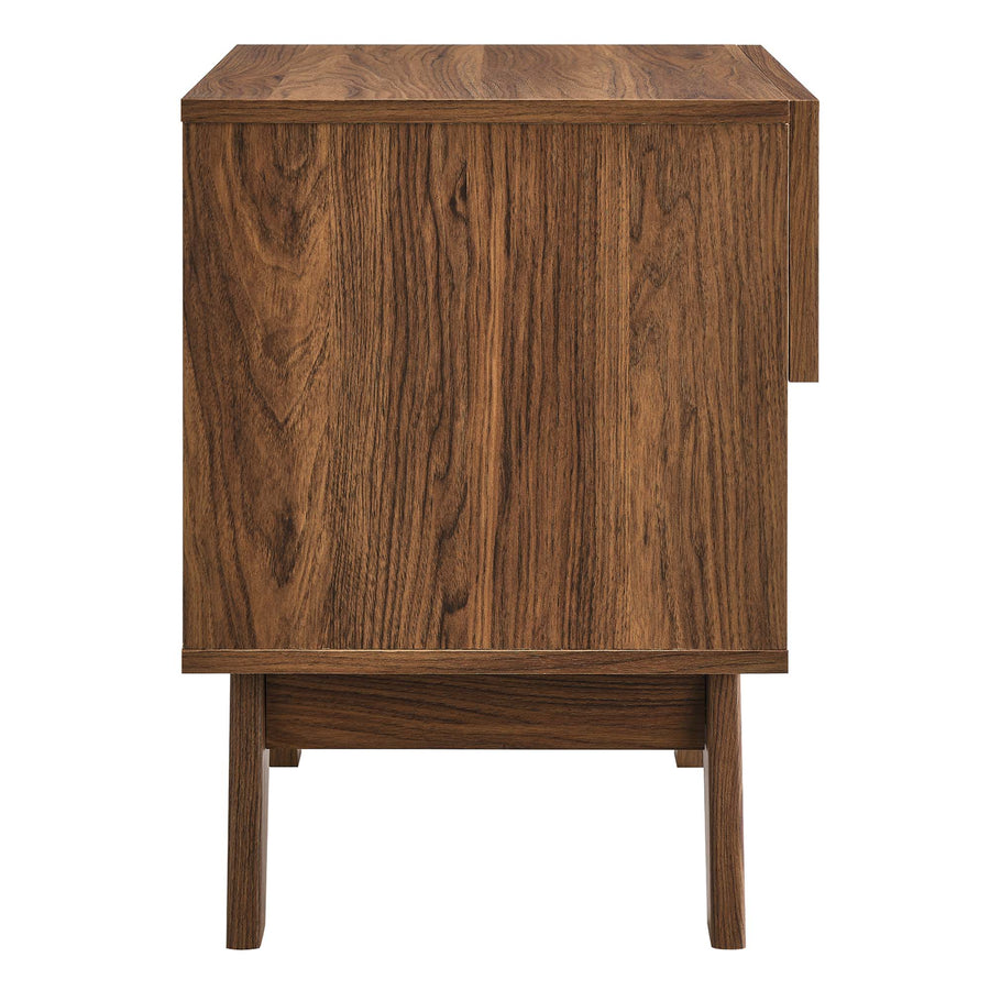 Wren 1-Drawer Nightstand in Walnut