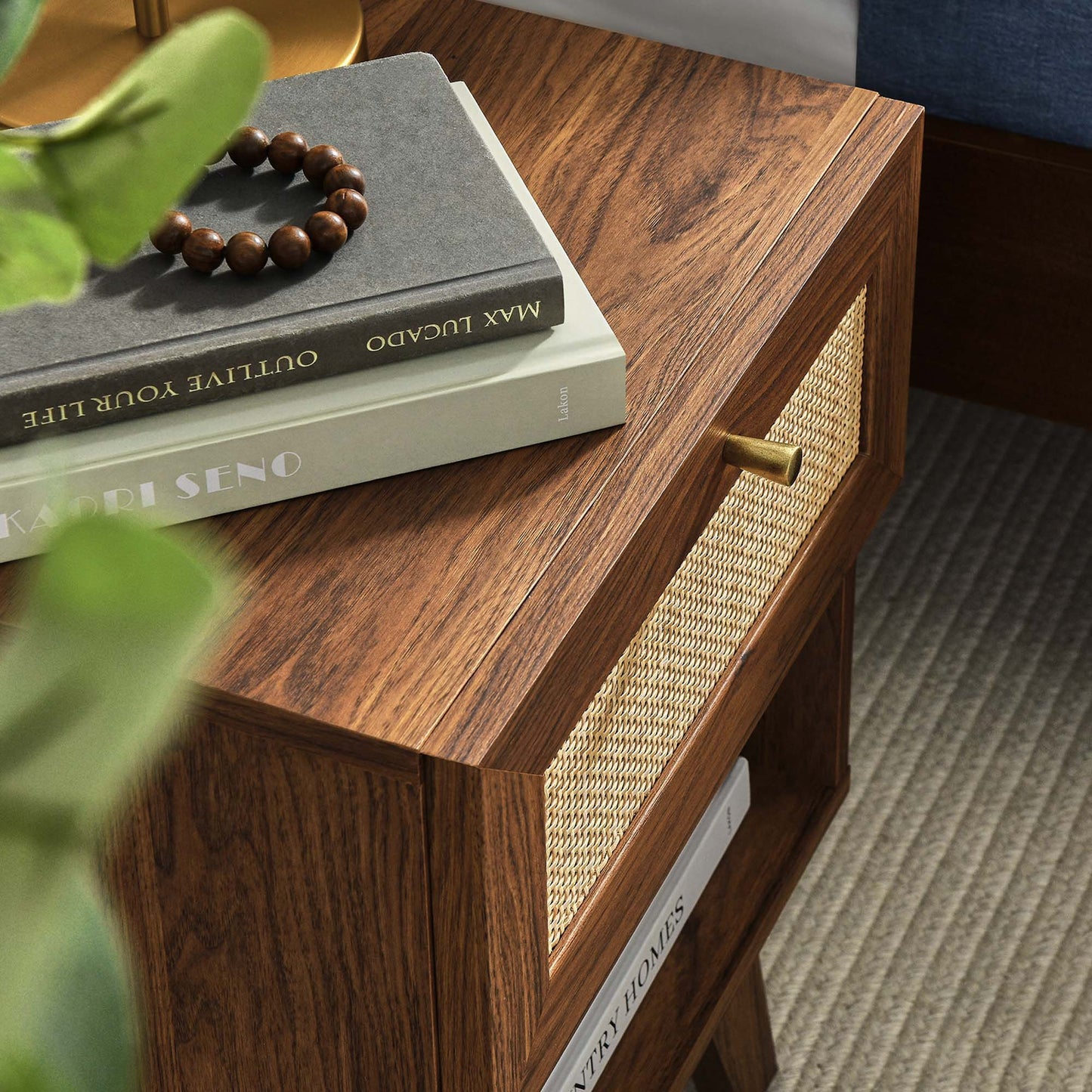 Soma 1-Drawer Nightstand by Furniture For America