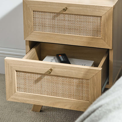 Soma 2-Drawer Nightstand by Furniture For America