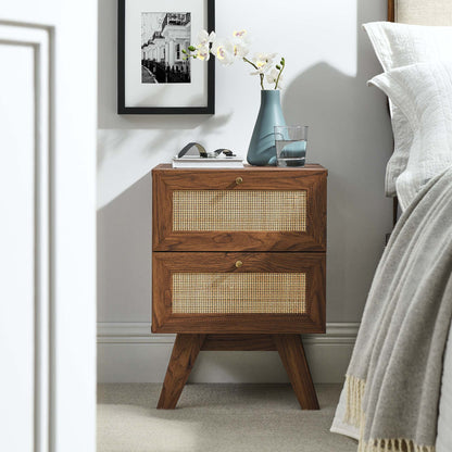 Soma 2-Drawer Nightstand by Furniture For America
