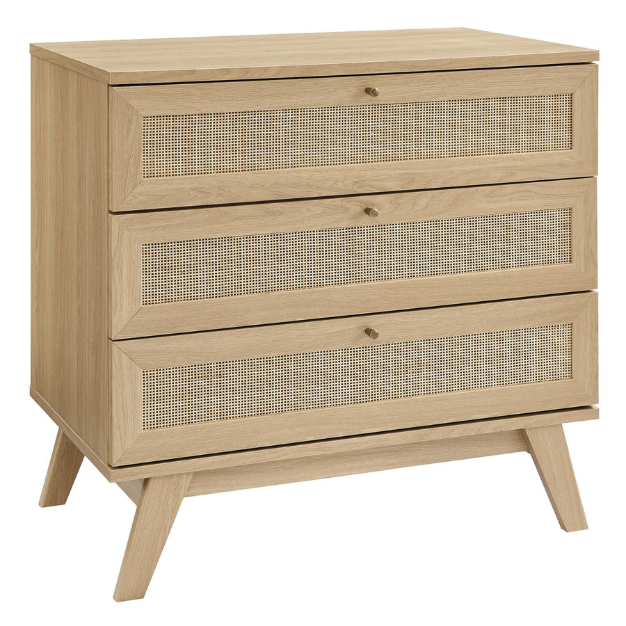 Wren 3-Drawer Dresser in Oak