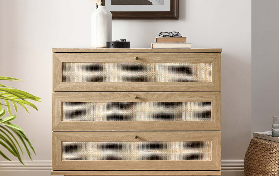 Wren 3-Drawer Dresser in Oak