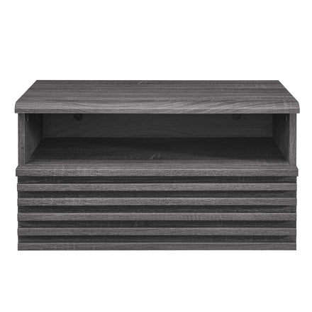 Render Wall-Mount Nightstand in Charcoal