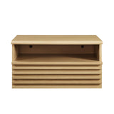 Vera Wall-Mount Nightstand in Oak