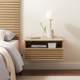 Vera Wall-Mount Nightstand in Oak