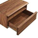 Vera Wall-Mount Nightstand in Walnut