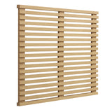 Vera Wall Mount Twin Headboard in Oak