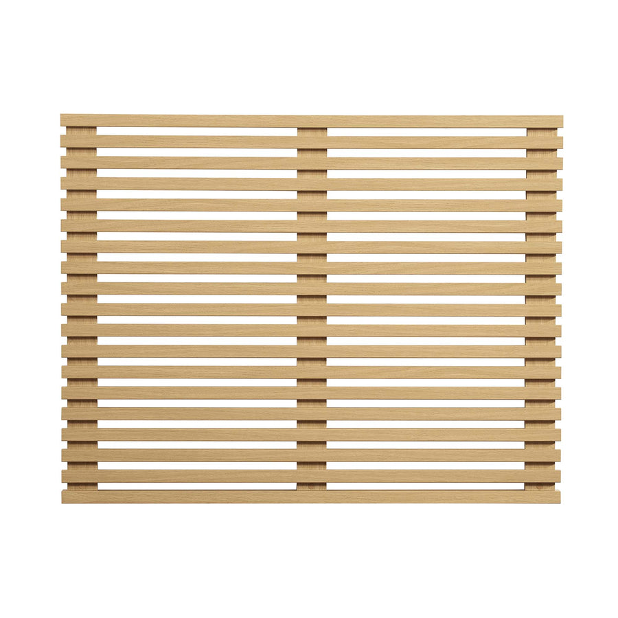 Vera Wall Mount Twin Headboard in Oak