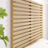 Vera Wall Mount Twin Headboard in Oak