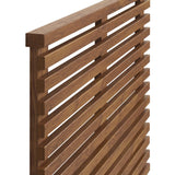 Vera Wall Mount Twin Headboard in Walnut