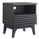 Vera Nightstand in Charcoal