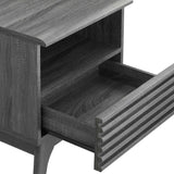 Vera Nightstand in Charcoal