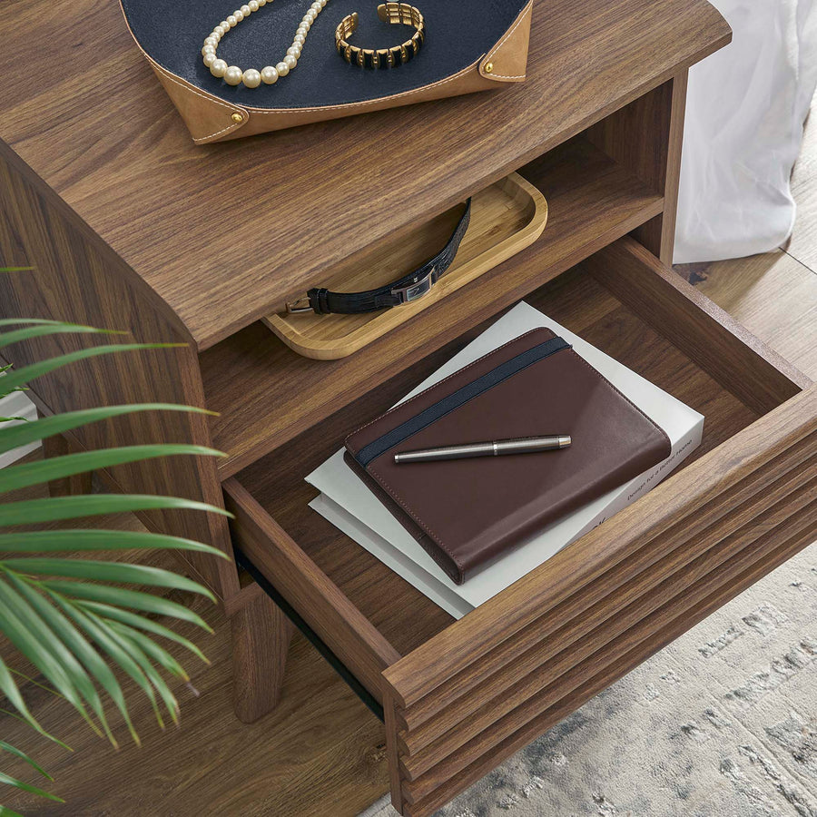 Vera Nightstand in Walnut