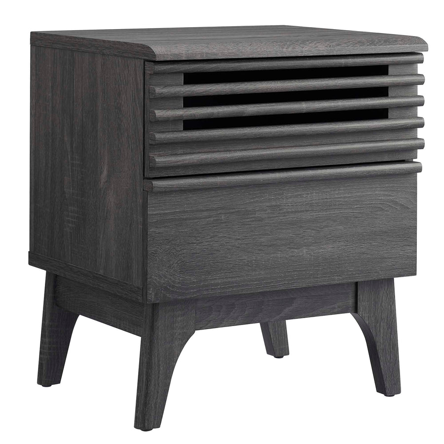 Vera Nightstand in Charcoal
