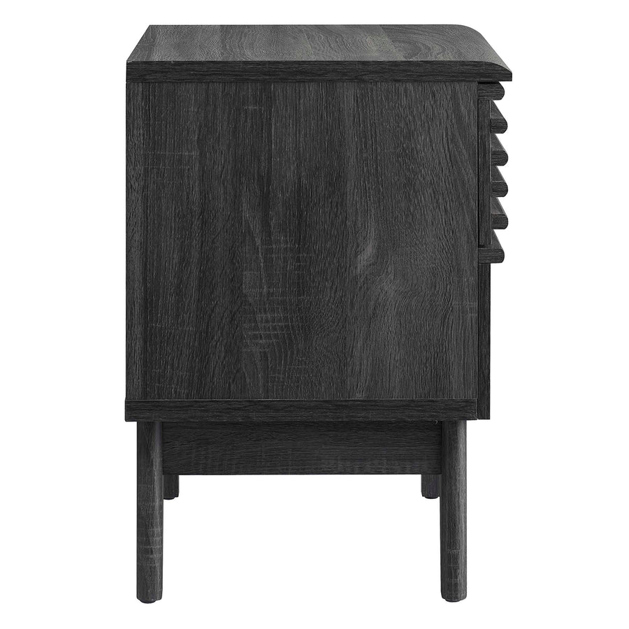 Vera Nightstand in Charcoal