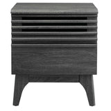Vera Nightstand in Charcoal