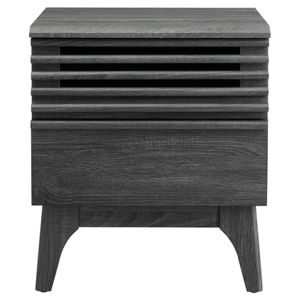 Render Nightstand in Charcoal