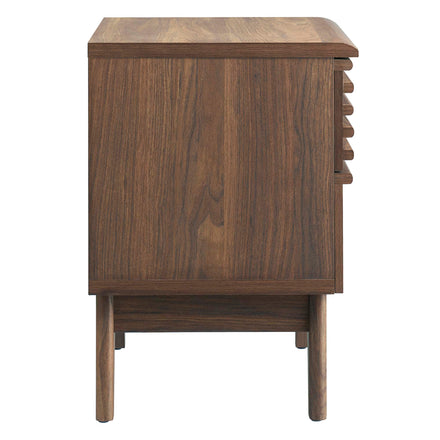 Render Nightstand in Walnut