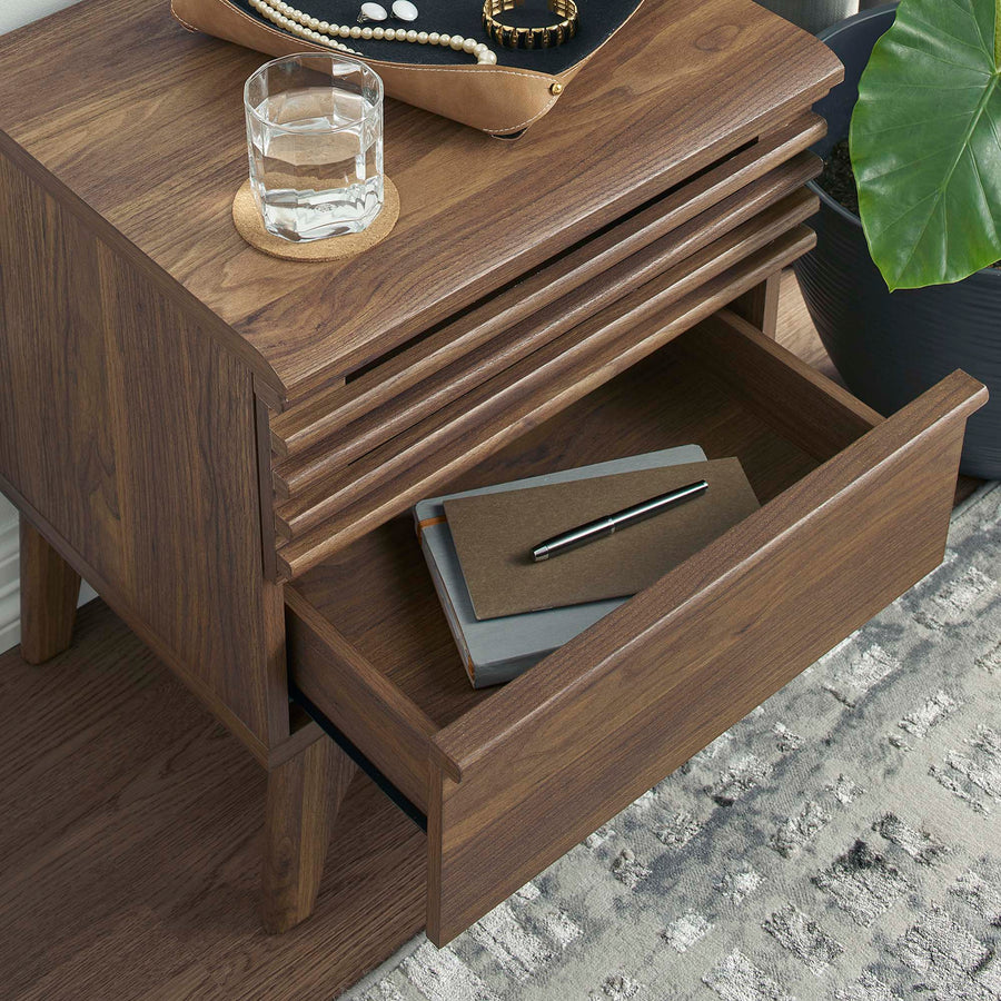 Vera Nightstand in Walnut